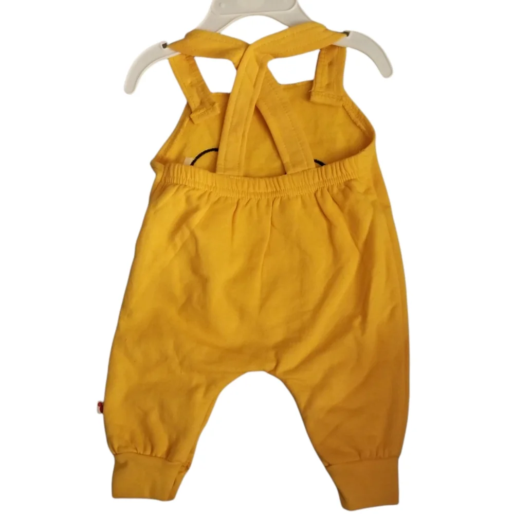 Baby Disney Mickey Mouse Overalls and Shirt 2-piece set. Size 0-3 Months - Picture 5 of 6